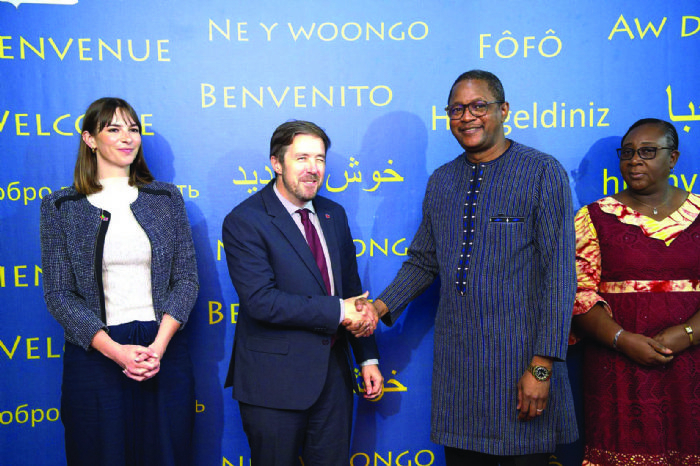 Coopération bilatérale: des échanges pour  le renforcement de l’axe Ouagadougou-Londres