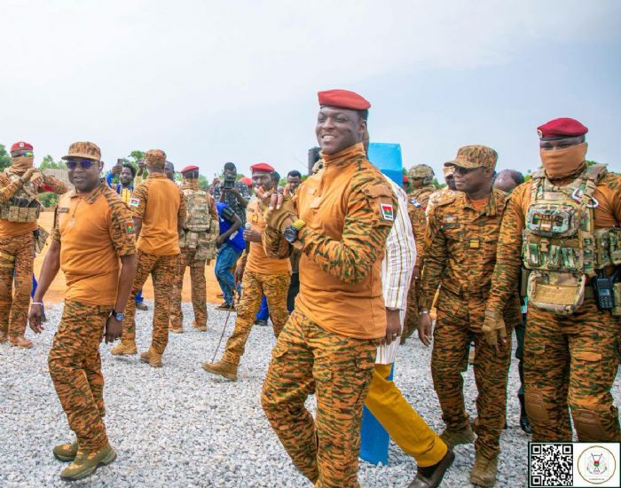 Séjour du Président du Faso dans le Nazinon: le Camarade Capitaine Ibrahim Traoré est arrivé à Pô