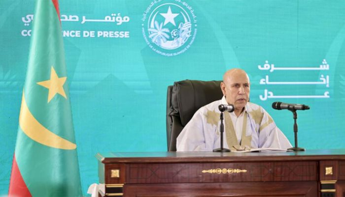 Ould Cheikh El Ghazouani: La Mauritanie est un pays sûr, stable et poursuit ses efforts pour renforcer le développement et l’unité nationale