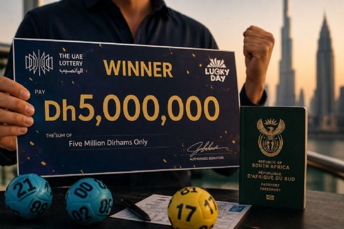 SA expat UAE Lottery winner predicted his massive win