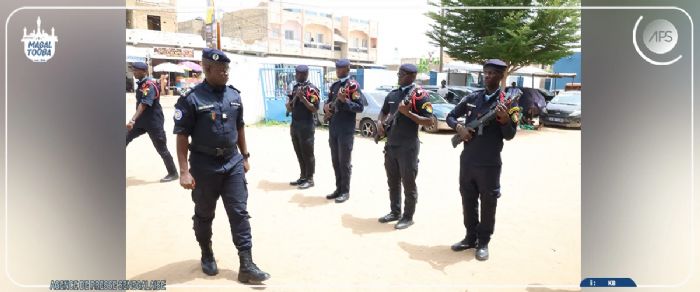 Magal de Touba : la Police nationale déploie un important dispositif sécuritaire