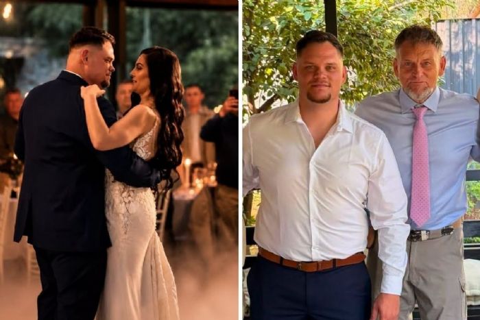 Steve Hofmeyr’s lookalike son weds [photos]