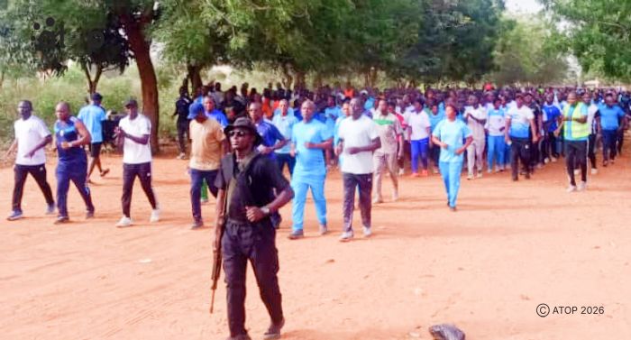 Journées portes ouvertes de la Police nationale : Un footing populaire marque la fin des activités à Lomé