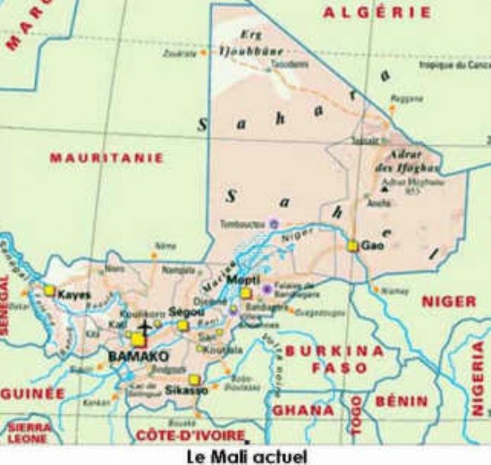 Geographie du Mali