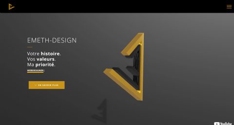 Aperçu du modèle Emeth-design